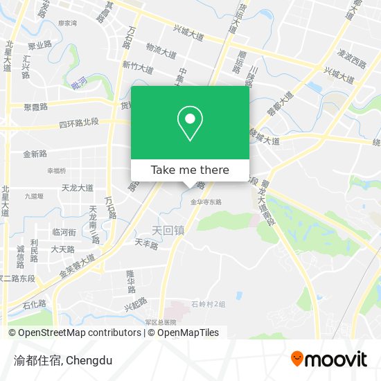 渝都住宿 map