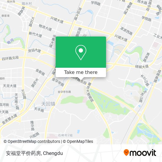 安福堂平价药房 map