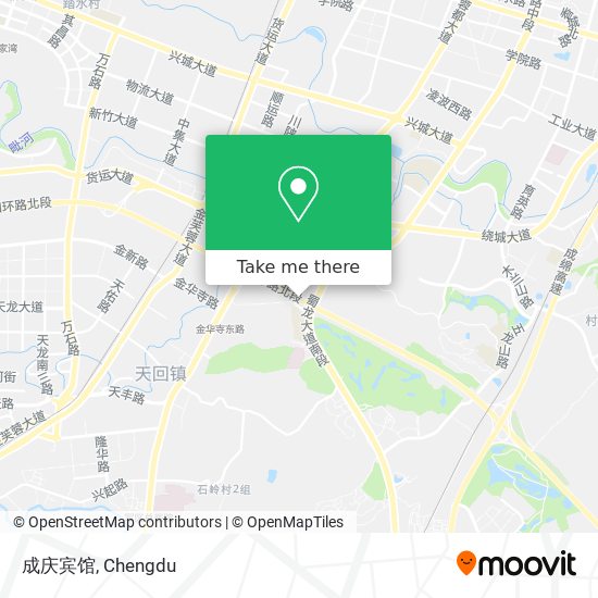 成庆宾馆 map