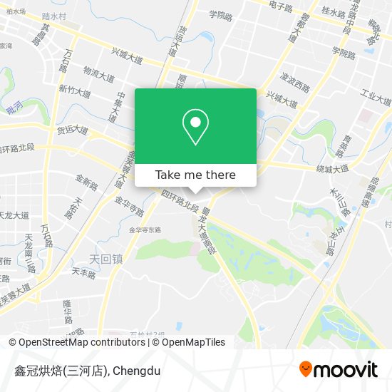 鑫冠烘焙(三河店) map