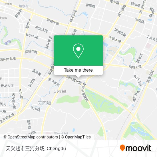 天兴超市三河分场 map