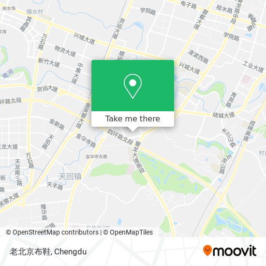 老北京布鞋 map