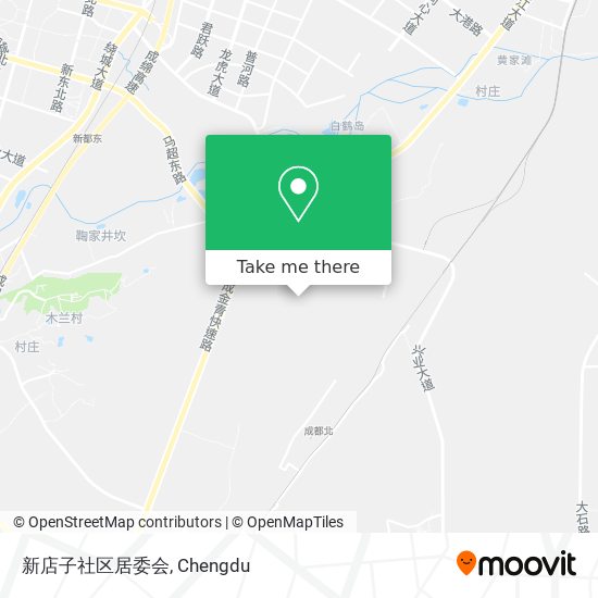 新店子社区居委会 map