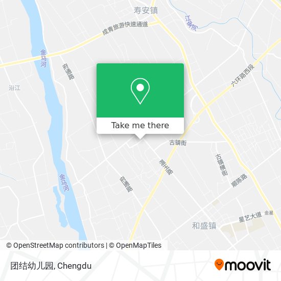 团结幼儿园 map