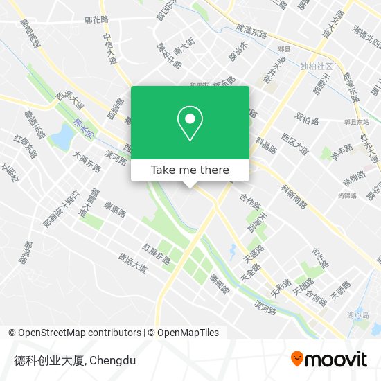 德科创业大厦 map