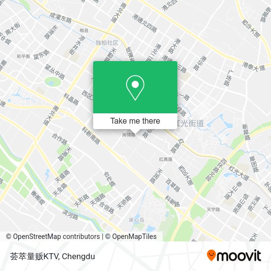 荟萃量贩KTV map