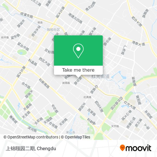 上锦颐园二期 map