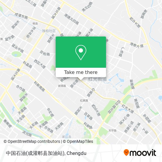 中国石油(成灌郫县加油站) map