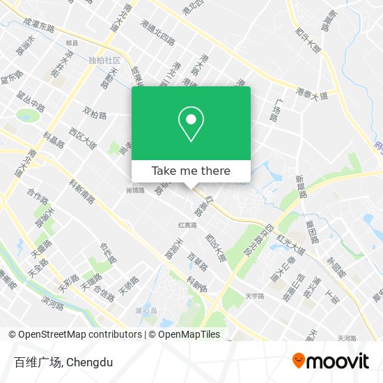 百维广场 map
