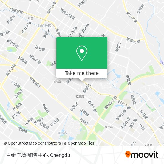 百维广场-销售中心 map