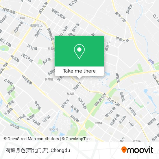 荷塘月色(西北门店) map