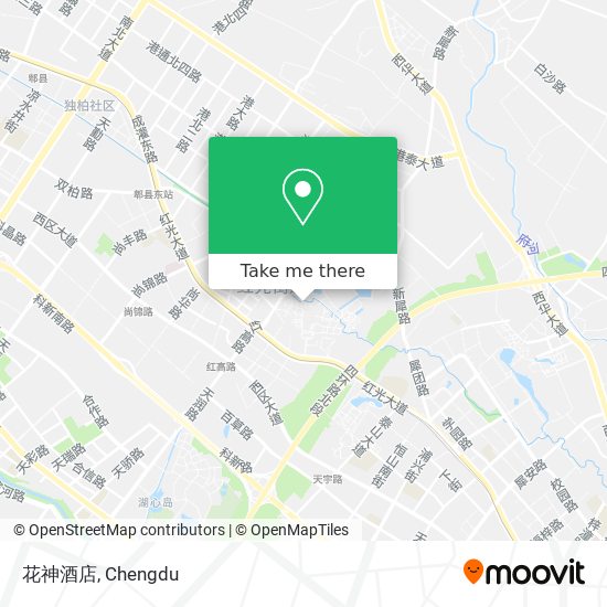 花神酒店 map