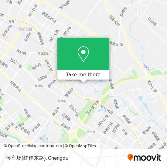 停车场(红佳东路) map