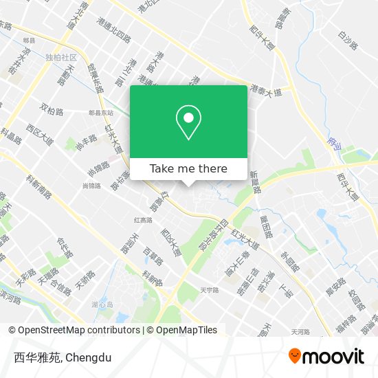 西华雅苑 map