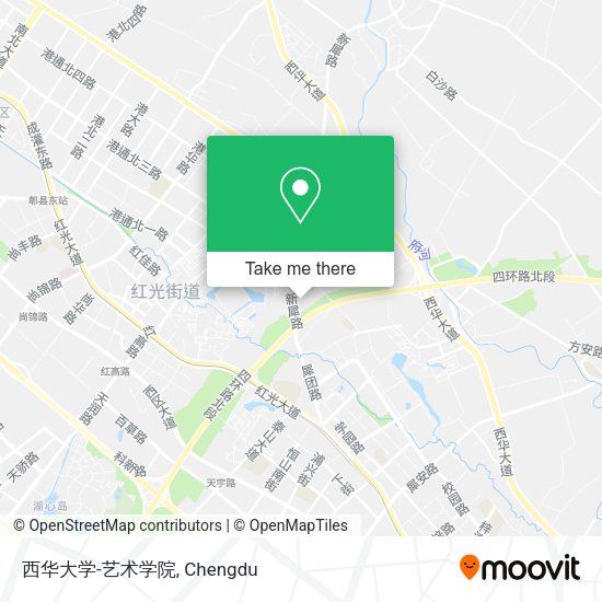 西华大学-艺术学院 map