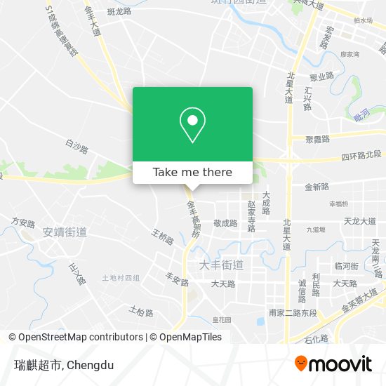 瑞麒超市 map