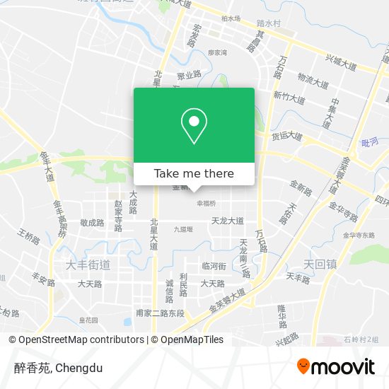 醉香苑 map
