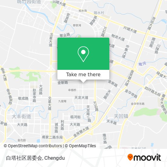白塔社区居委会 map
