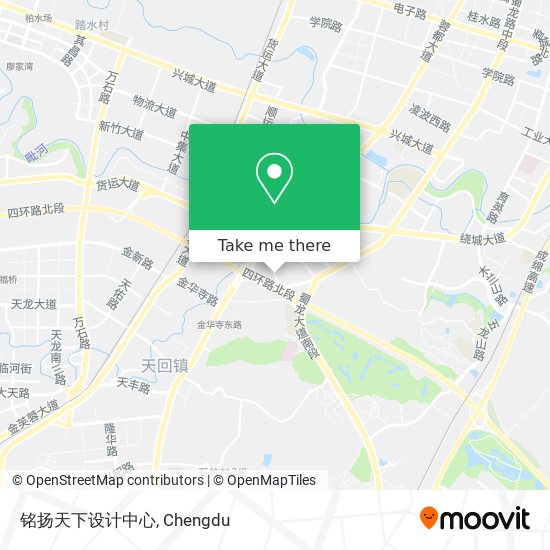 铭扬天下设计中心 map