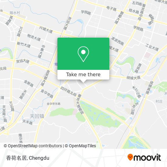 香荷名居 map