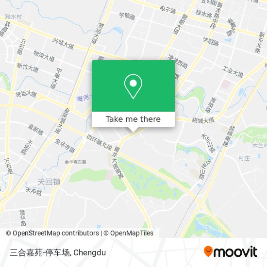 三合嘉苑-停车场 map