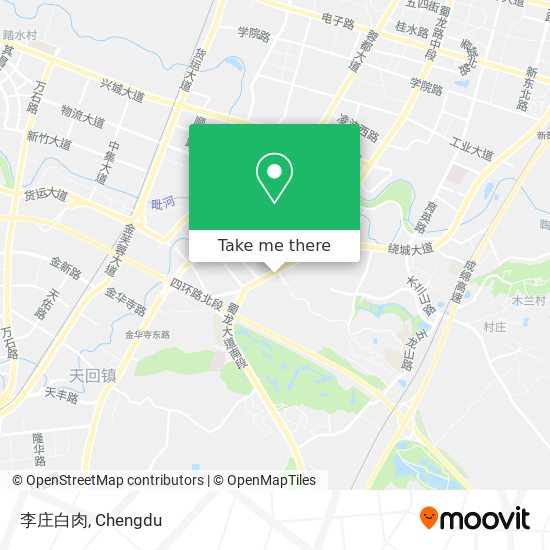 李庄白肉 map