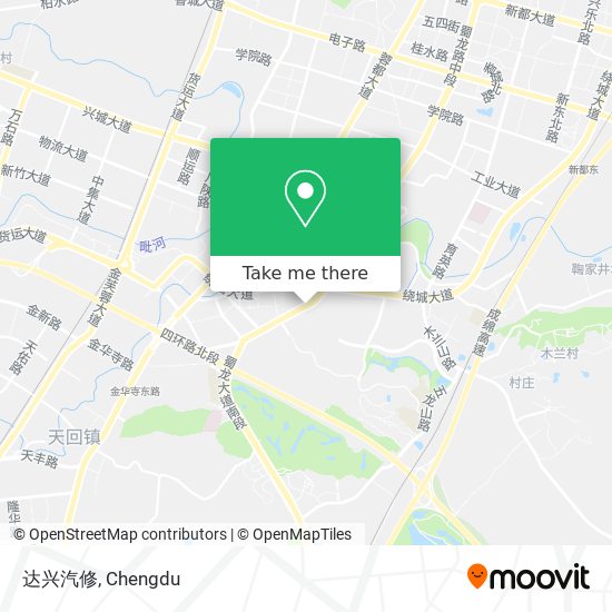 达兴汽修 map