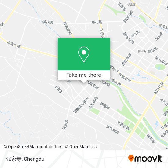 张家寺 map