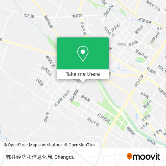 郫县经济和信息化局 map