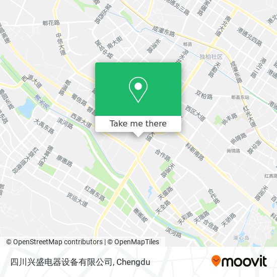 四川兴盛电器设备有限公司 map