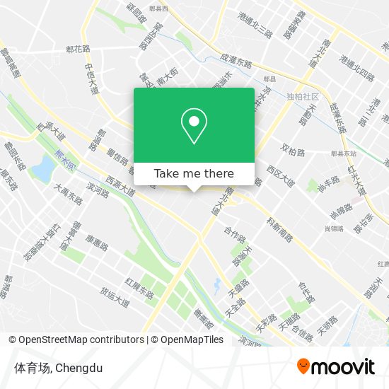 体育场 map