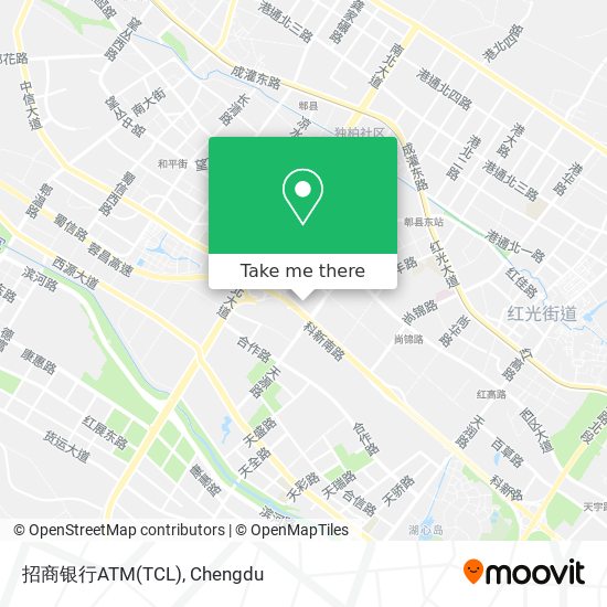 招商银行ATM(TCL) map