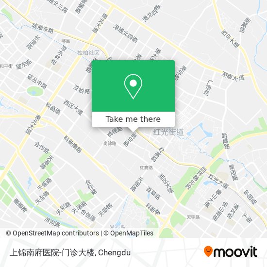 上锦南府医院-门诊大楼 map