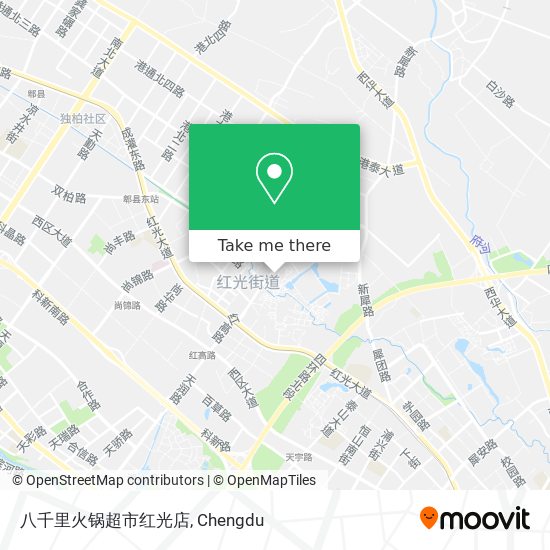 八千里火锅超市红光店 map