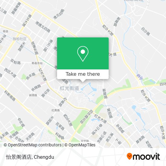 怡景阁酒店 map