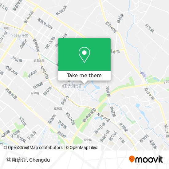 益康诊所 map