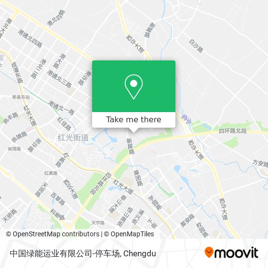 中国绿能运业有限公司-停车场 map