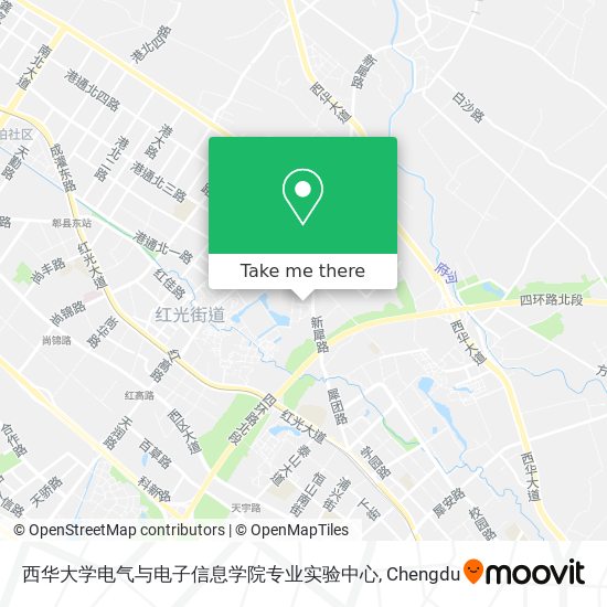 西华大学电气与电子信息学院专业实验中心 map