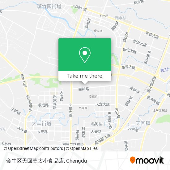 金牛区天回莫太小食品店 map