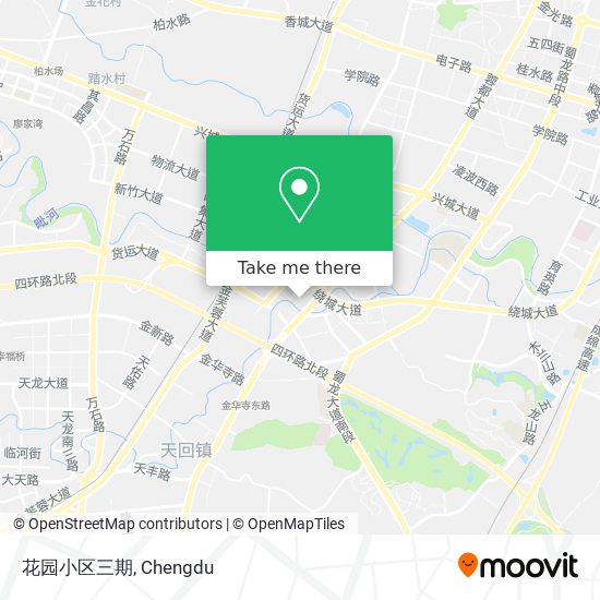 花园小区三期 map