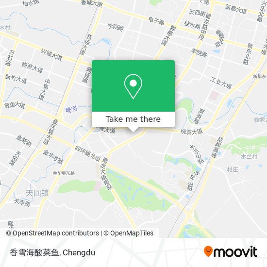 香雪海酸菜鱼 map