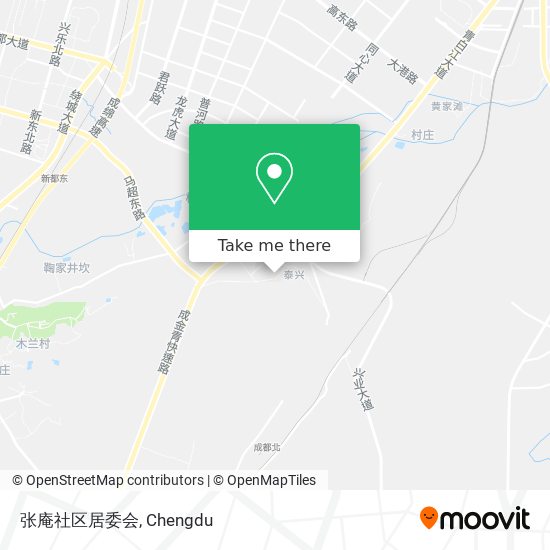 张庵社区居委会 map