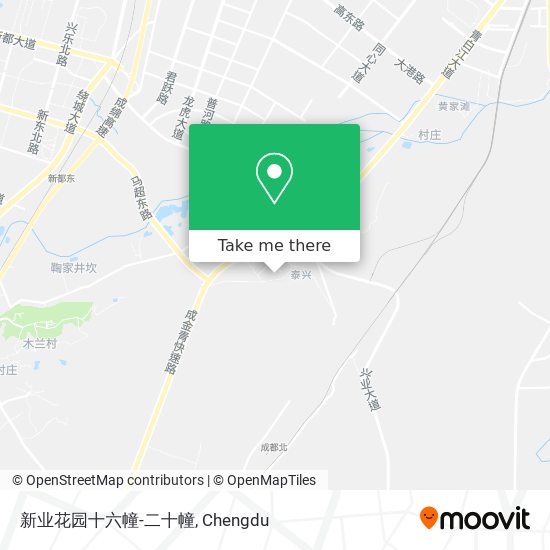 新业花园十六幢-二十幢 map