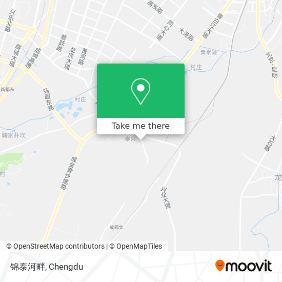 锦泰河畔 map
