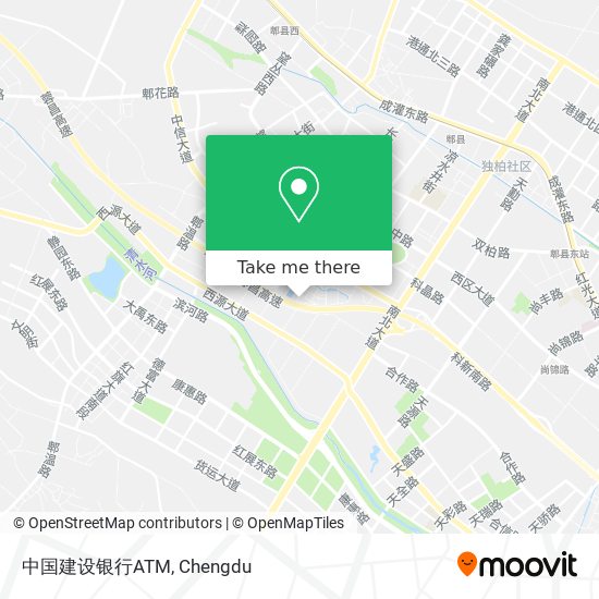 中国建设银行ATM map