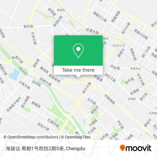 海骏达.蜀都1号凯悦2期5座 map