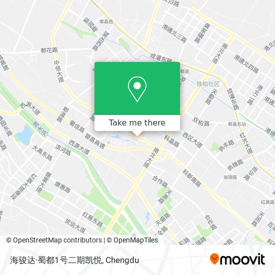 海骏达·蜀都1号二期凯悦 map