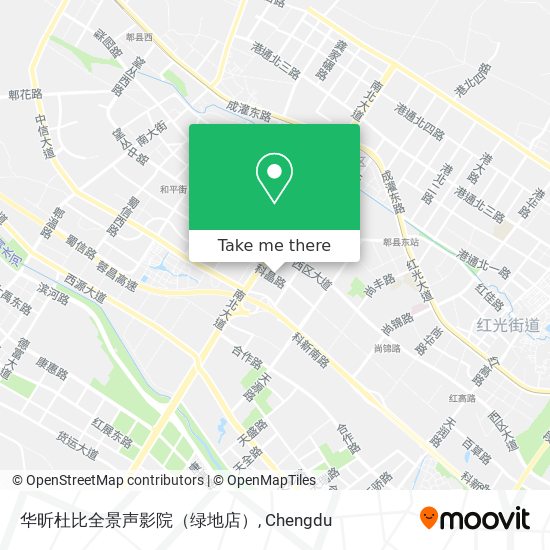 华昕杜比全景声影院（绿地店） map