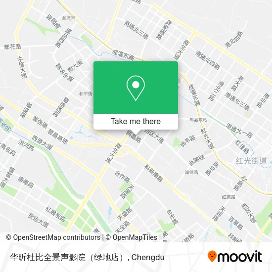 华昕杜比全景声影院（绿地店） map