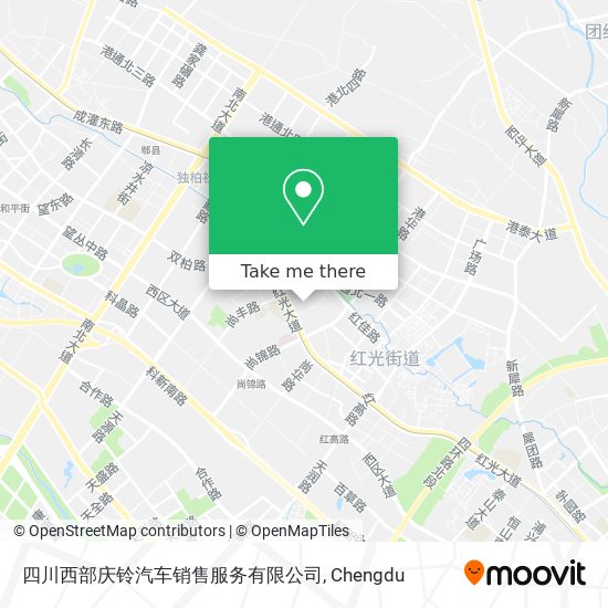 四川西部庆铃汽车销售服务有限公司 map